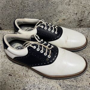 GFORE Men’s Golf Shoe - White/Navy - Size 12